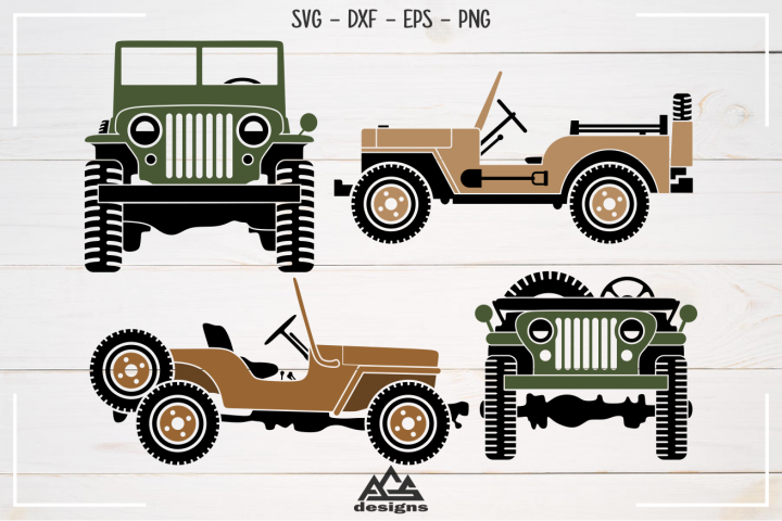 Download Army Military Vehicle Truck Svg Design (379666) | Cut ...