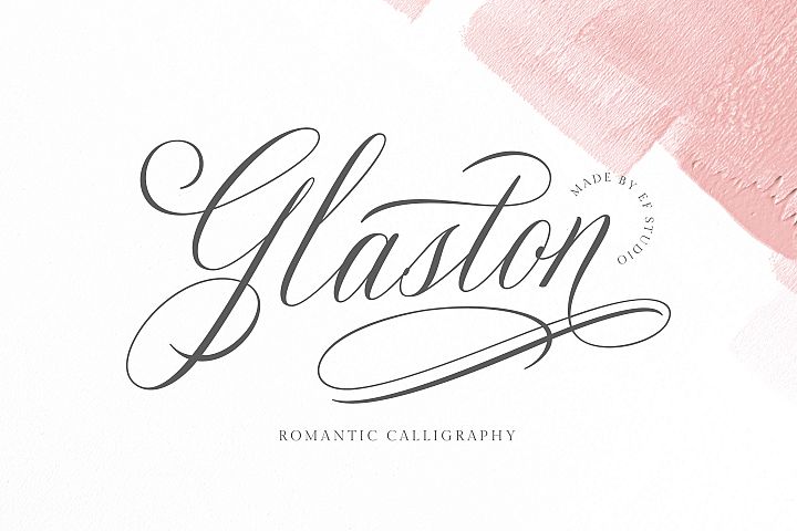 Glaston Romantic Calligraphy