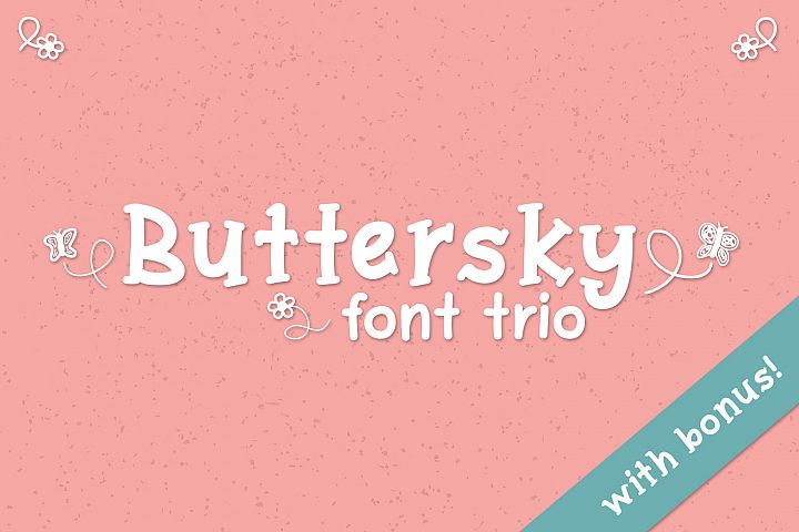 Buttersky - Free Font of The Week