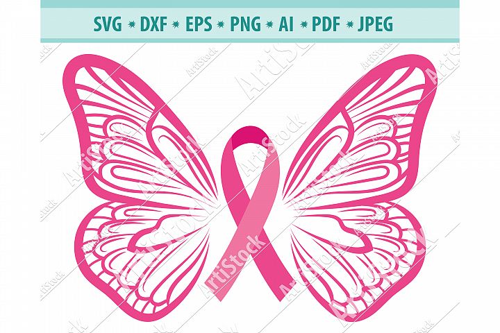 Cancer Ribbon SVG, Cancer Survivor Svg, Ribbon Dxf, Png, Eps