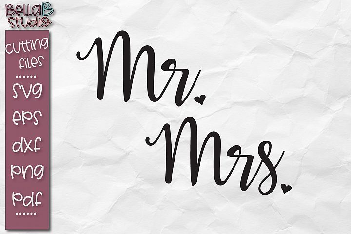 Download Mr Mrs SVG, Wedding SVG (249535) | SVGs | Design Bundles