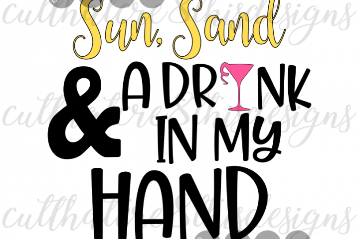 Sun Sand Drink In Hand Destination Wedding Quotes Sayings