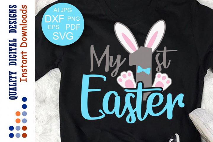 Download My First Easter Svg T-shirt Design Boy shirt svg