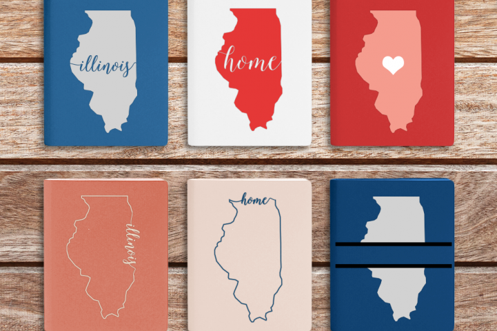 Download State of Illinois SVG File Cutting Template (99432) | Cut ...