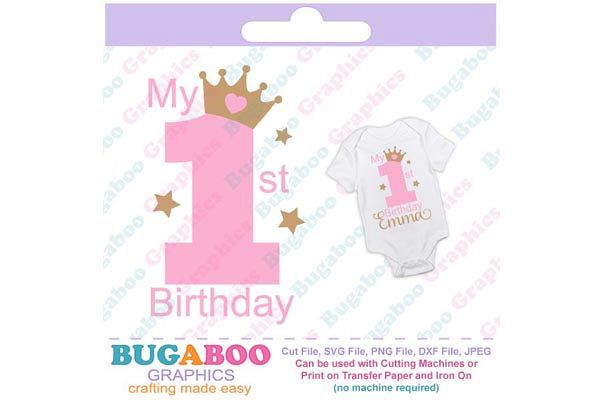 Download Princess Birthday SVG Cut File Girls First Birthday ...