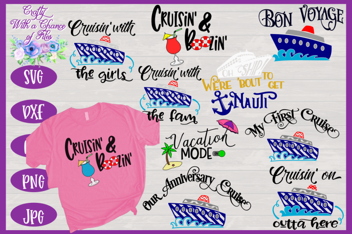 Download Cruise SVG Bundle | Cruise Vacation SVG | Cruise Shirts SVG (99421) | SVGs | Design Bundles