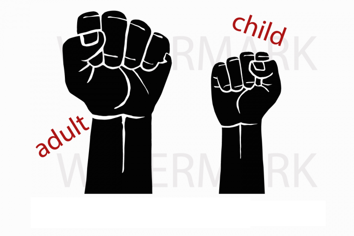 Fist for Power - Adult and Child fist - SVG/JPG/PNG (95757