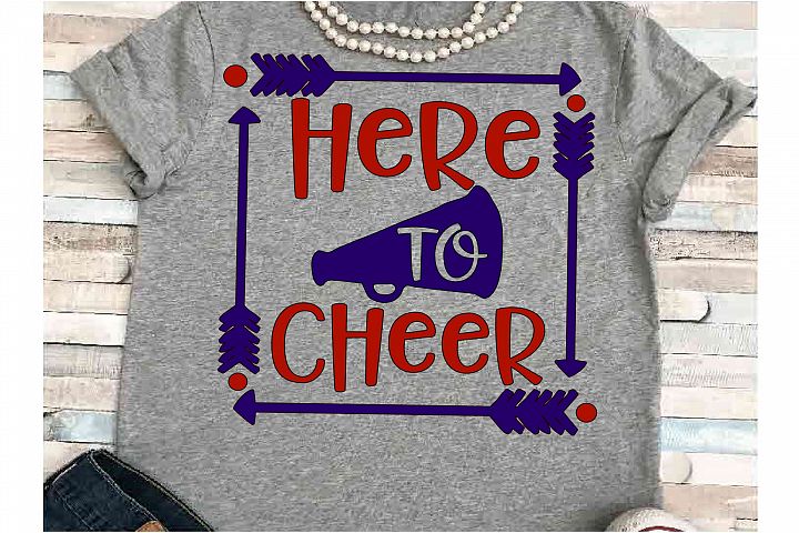 Download Cheer SVG DXF JPEG Silhouette Cameo Cricut Cheerleader sv ...