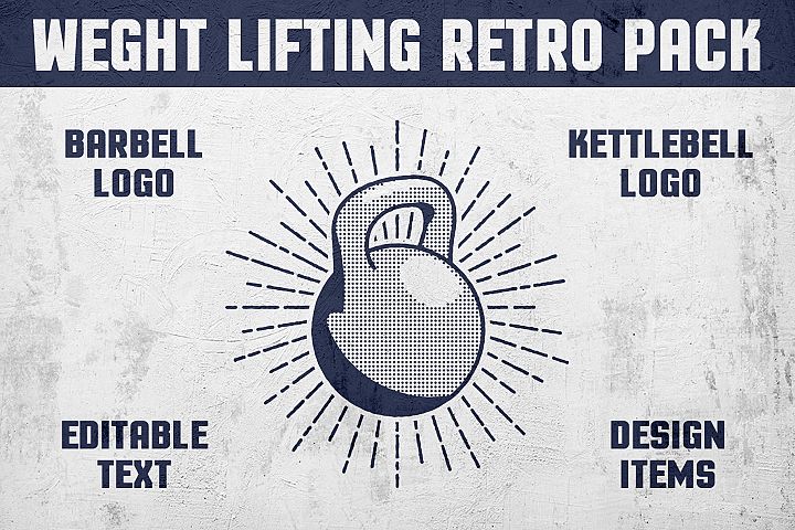 Weight Lifting Retro Pack