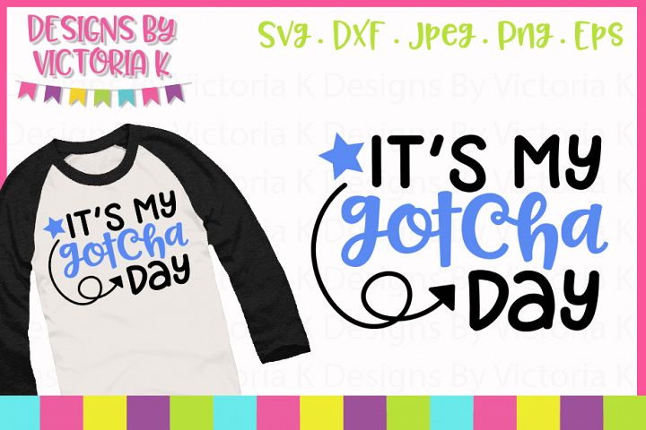 Gotcha Day, Adoption, SVG, DXF, PNG (57900) | SVGs | Design Bundles