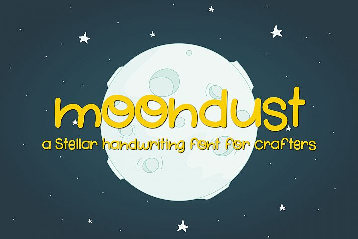 Moondust - Free Font of The Week