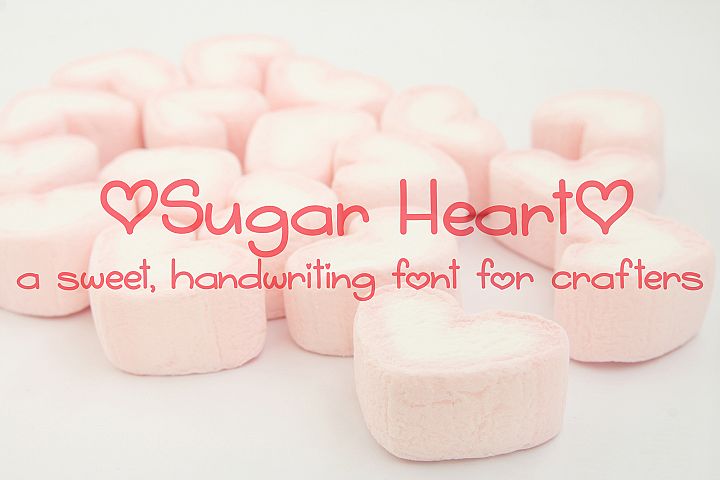 Sugar Heart - Free Font of The Week