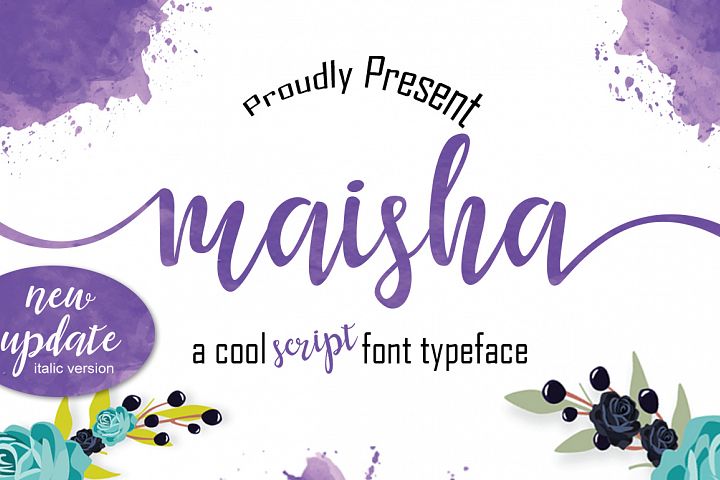 Maisha Script - Free Font of The Week