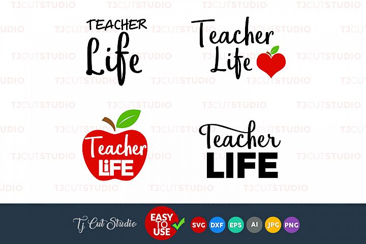 Free Free Teacher Life Apple Svg 370 SVG PNG EPS DXF File