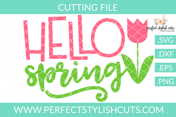 Download Spring SVG - Hello Spring SVG (71305) | SVGs | Design Bundles