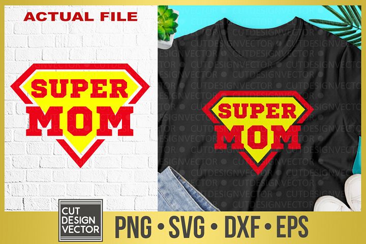 Download Super Mom SVG