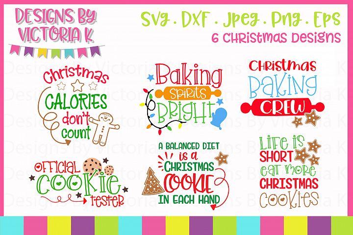Download Christmas Cookies, Baking, Christmas, SVG, DXF, PNG ...