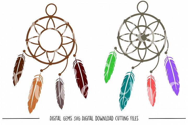 Download Dream Catcher SVG / PNG Files (23448) | SVGs | Design Bundles