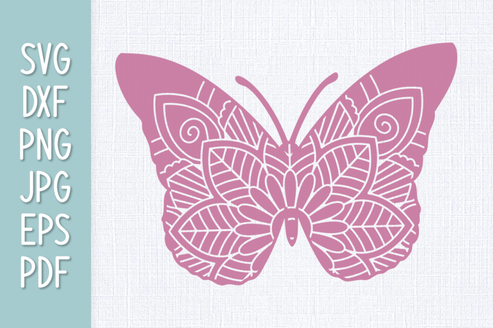 Free Free 137 Simple Mandala Butterfly Svg SVG PNG EPS DXF File