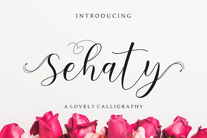 Sehaty Lovely Script