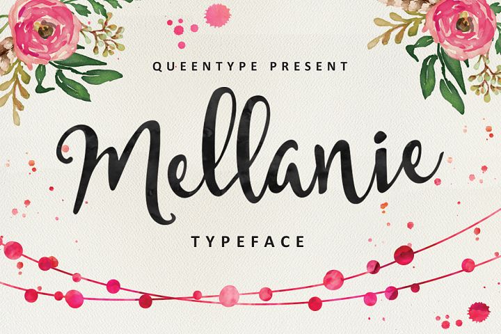 Mellanie Script - Free Font of The Week