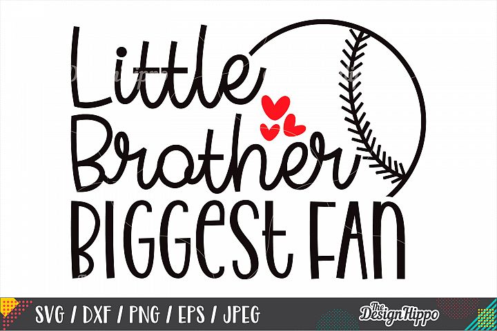 Download Little Brother Biggest Fan SVG DXF PNG EPS Cutting Files (233936) | Cut Files | Design Bundles