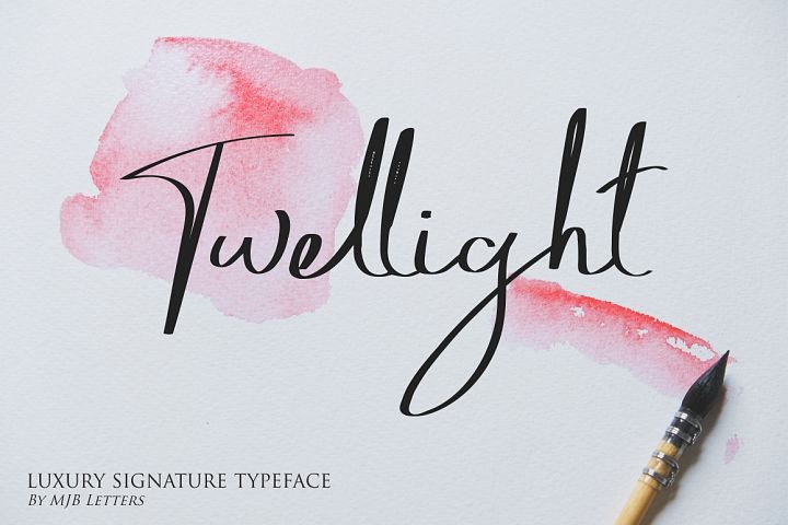 Twellight | Signature Typeface