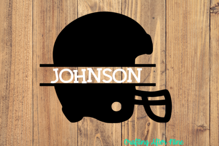 Download Football Helmet, Football Svg, Sports Svg, Monogram Frame ...