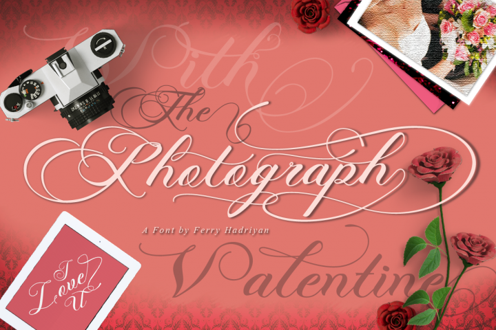 Photograph - Script Wedding Font - Free Font of The Week