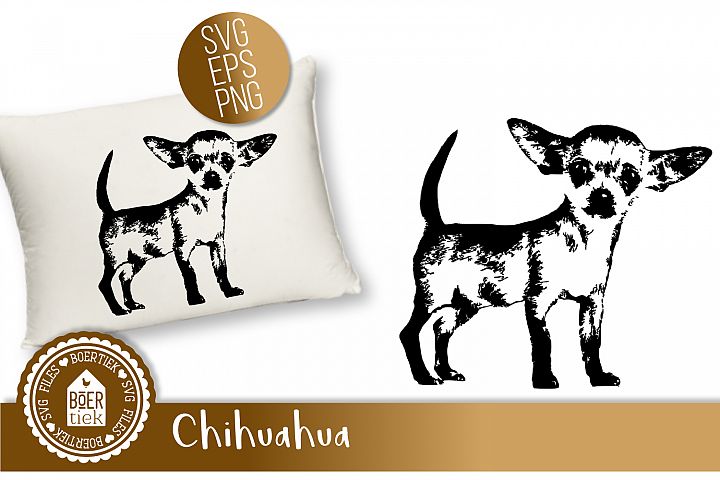 Chihuahua Svg Cutting File 73375 Cut Files Design Bundles