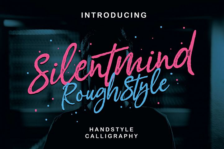 Silentmind Rough Typeface