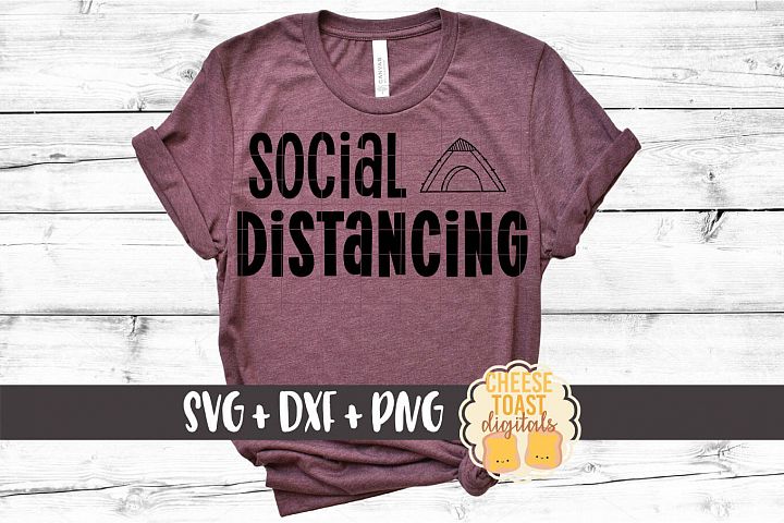 Social Distancing - Camping SVG PNG DXF Cut Files (532563) | Cut Files ...