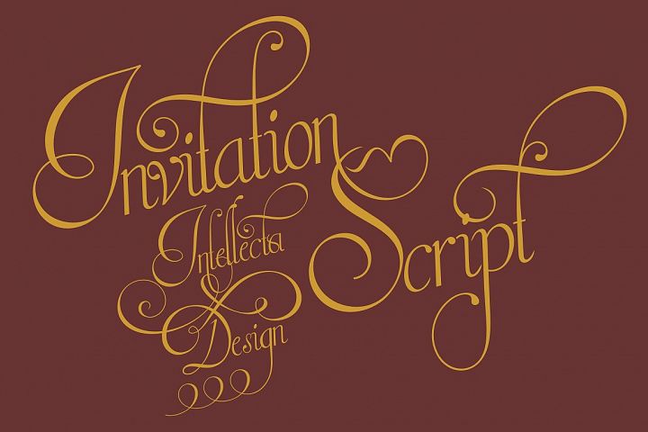 Invitation Script - Free Font of The Week