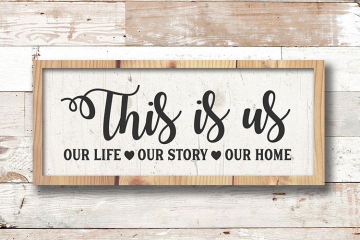 Download This is us SVG, Family saying svg, farmhouse home wall ...