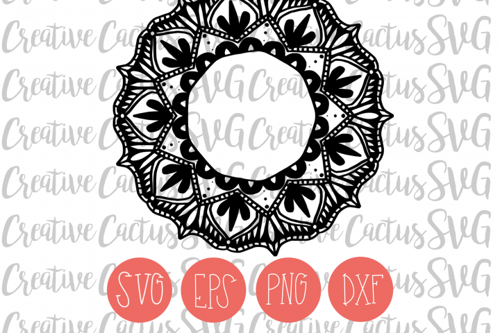 Download Mandala Monogram SVG (91344) | SVGs | Design Bundles