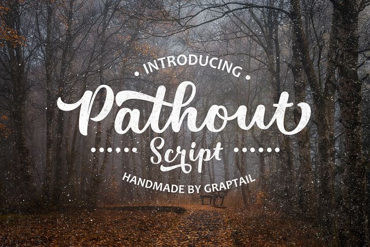 Pathout Script - Free Font of The Week