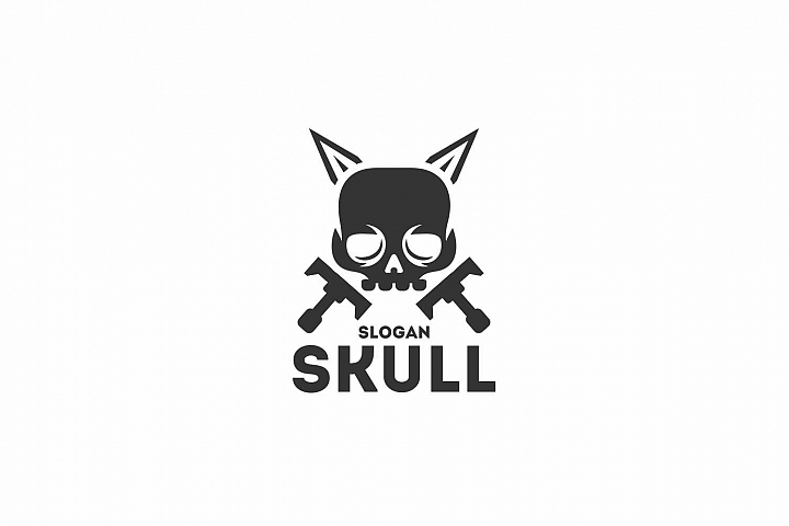 Download Skull (2377) | Logos | Design Bundles