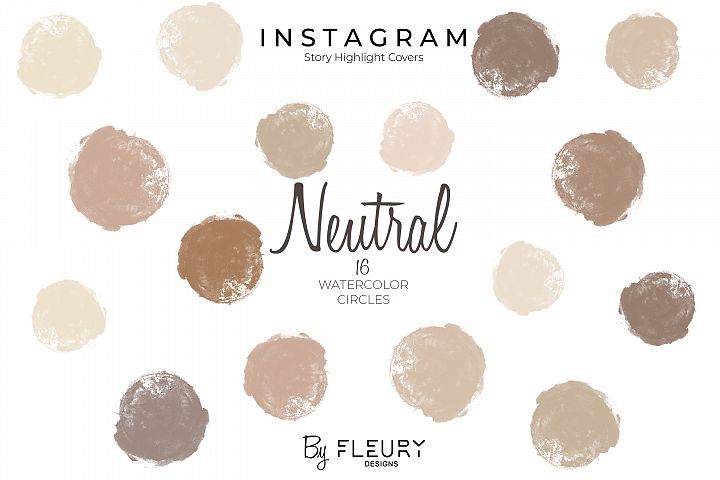 Instagram Stories Highlight Covers Neutral 322824 Icons