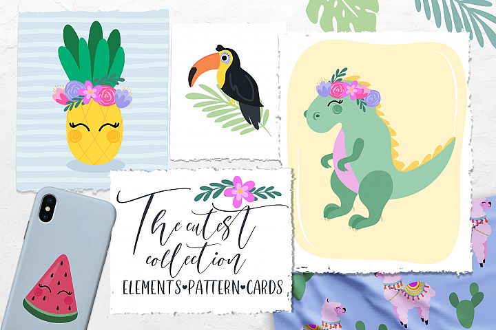 The Cutest collection. Illustrations