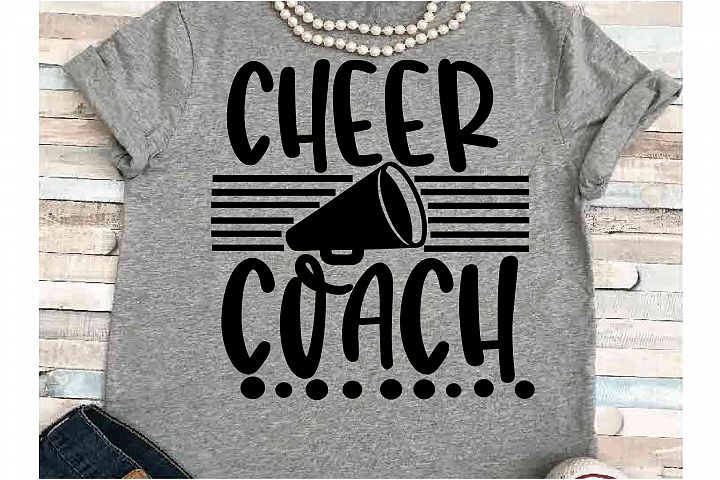 Download Cheer coach SVG DXF JPEG Silhouette Cameo Cricut coach svg ...