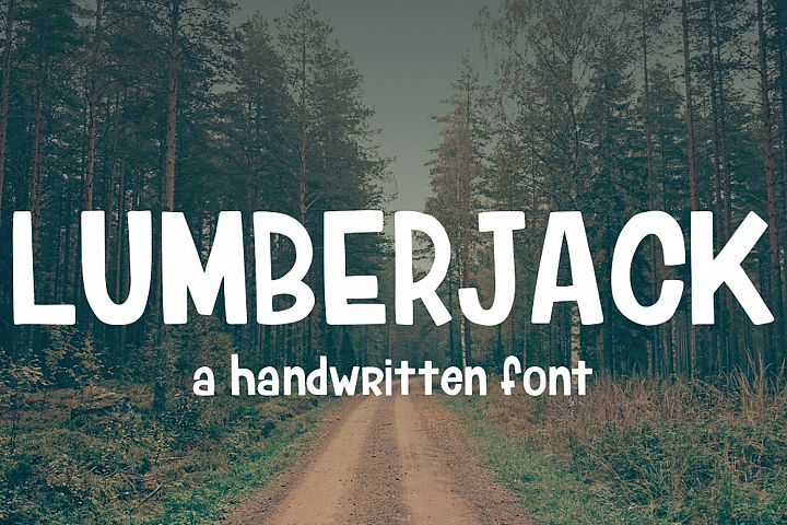Lumberjack Font - Free Font of The Week