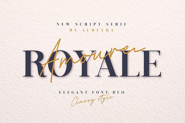 Royale Amoure Font Duo