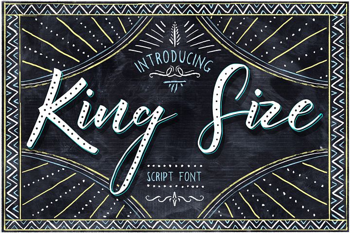 Download King Size Font - Free Font of The Week | Font Bundles