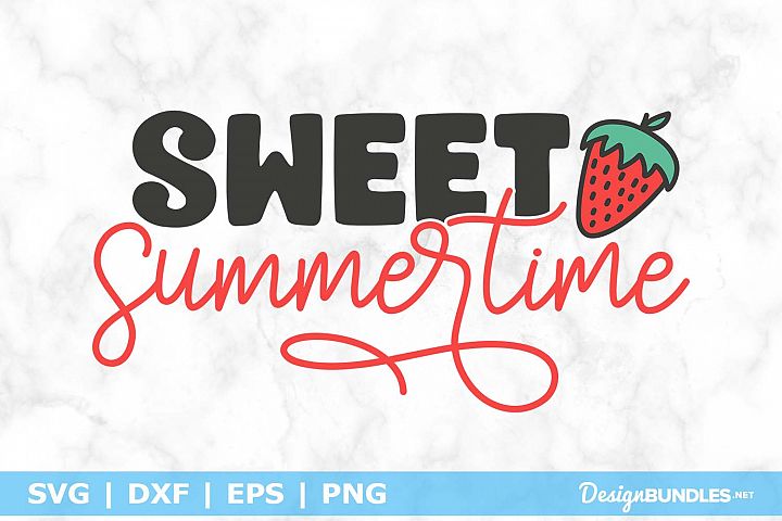 Download Sweet Summertime SVG File
