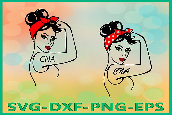 Download Rosie CNA Svg, CNA Svg, Nurse Power Svg, Rosie the Riveter ...