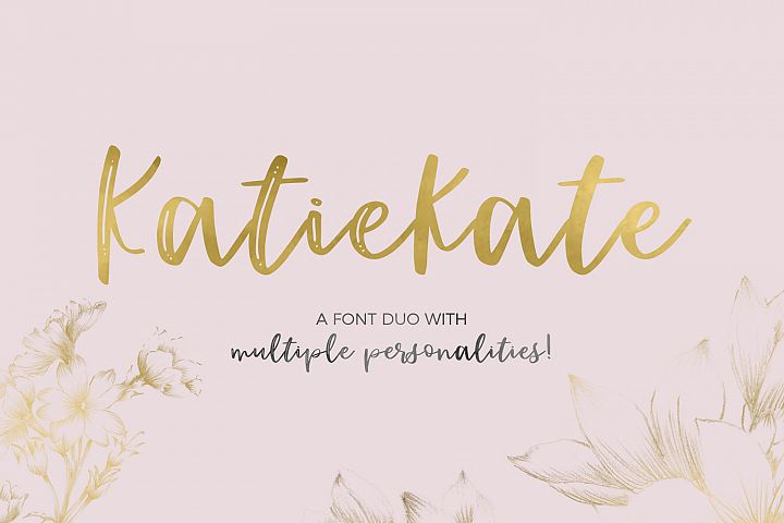Katiekate Font Duo