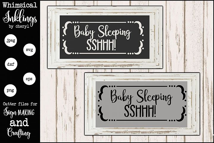 Download Baby Sleeping SVG (122469) | SVGs | Design Bundles