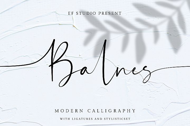 Balnes | Modern Script