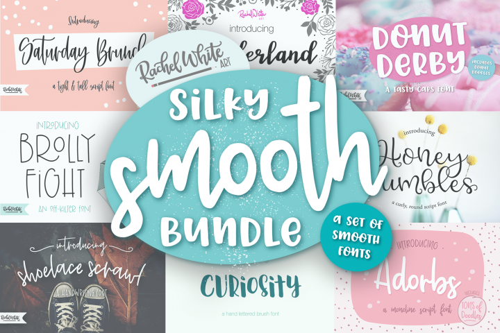 Silky Smooth Font Bundle