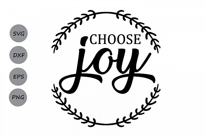 Download Choose Joy SVG, Christmas SVG, Choose Happiness, Merry ...
